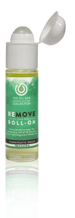 Remove: Tension from headaches Synergy Blend Roll-on