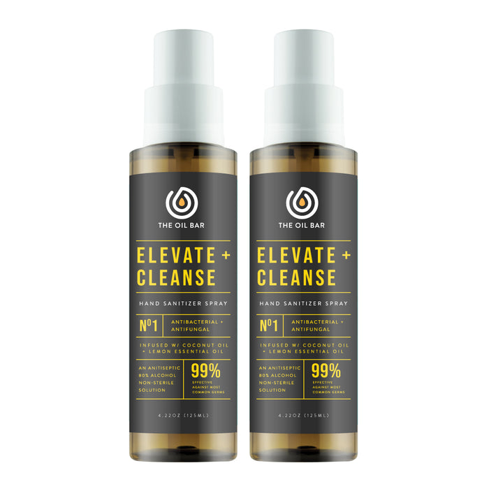 Elevate + Cleanse Hand Sanitizer Spray (2 Pack)