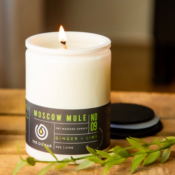 No. 9 Moscow Mule Soy Massage Candle