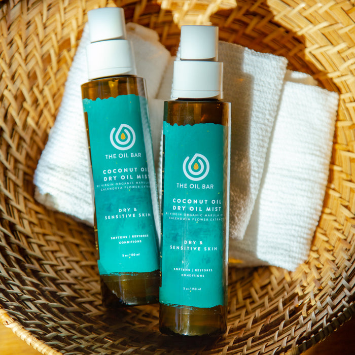 Aromatherapy Coconut Oil Dry Oil Mist (2 Pack)