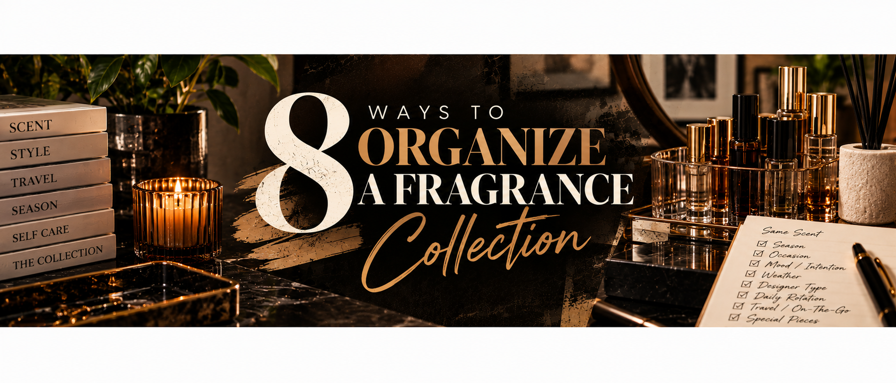 8 Ways to Organize a Fragrance Collection