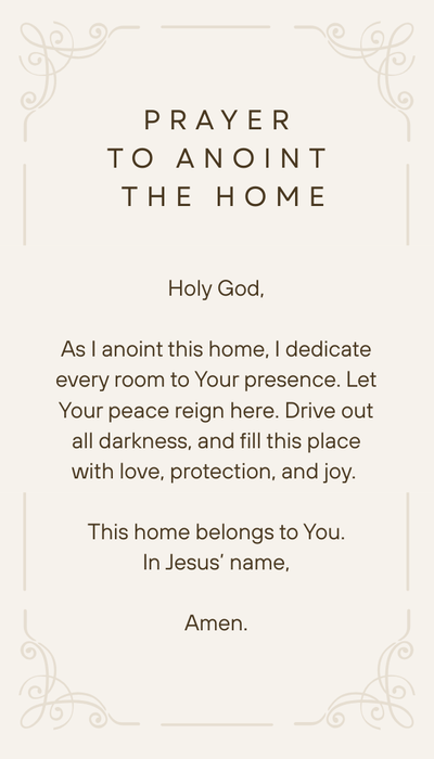 Holy Anointing Oil Gift Set