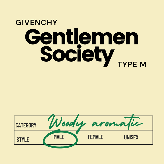 Givenchy Gentleman Society Type M