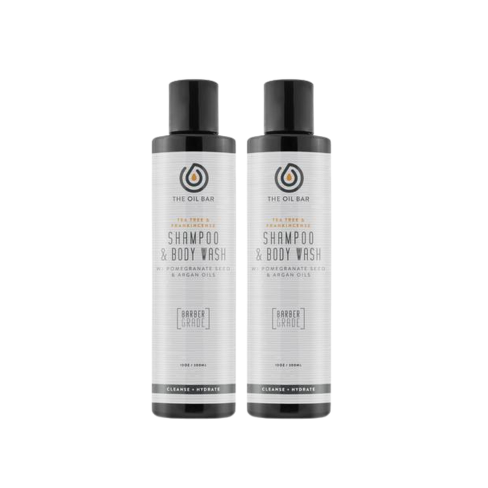 Tea Tree & Frankincense Shampoo & Body Wash (2 Pack)