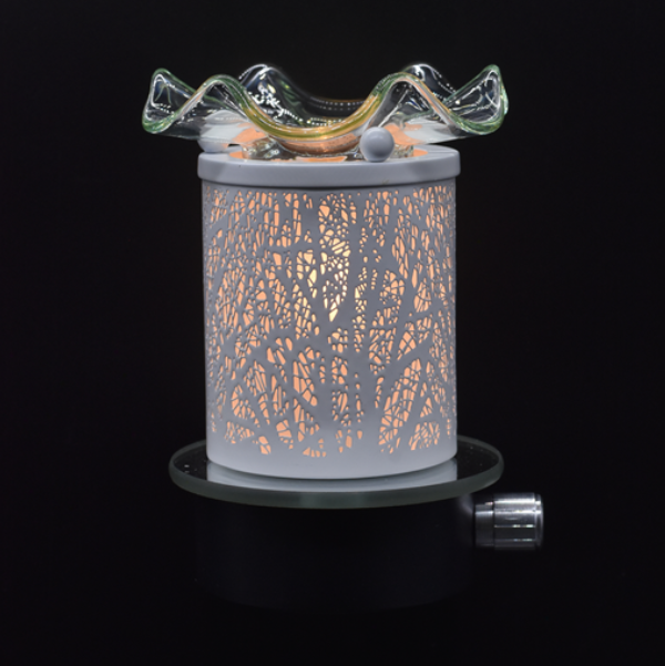 Wall Plug-In Oil Warmer: W-256 White