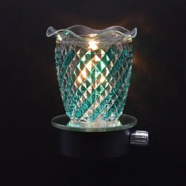 Wall Plug-In Oil Warmer: W-404Y-Blue