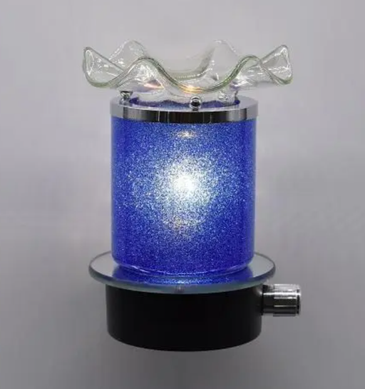 Wall Plug-In Oil Warmer: W-576 Blue-The Oil Bar