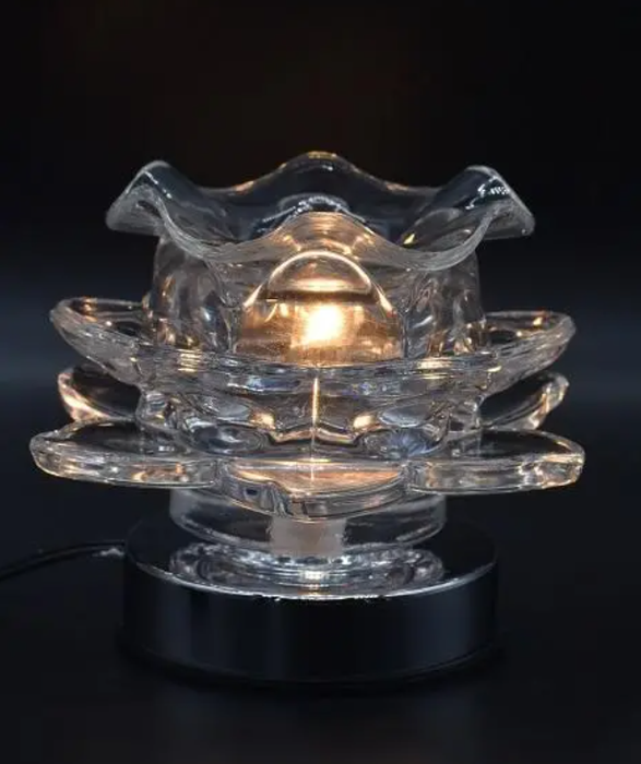 Corded Electric Touch Oil Warmer: 3221-Clear