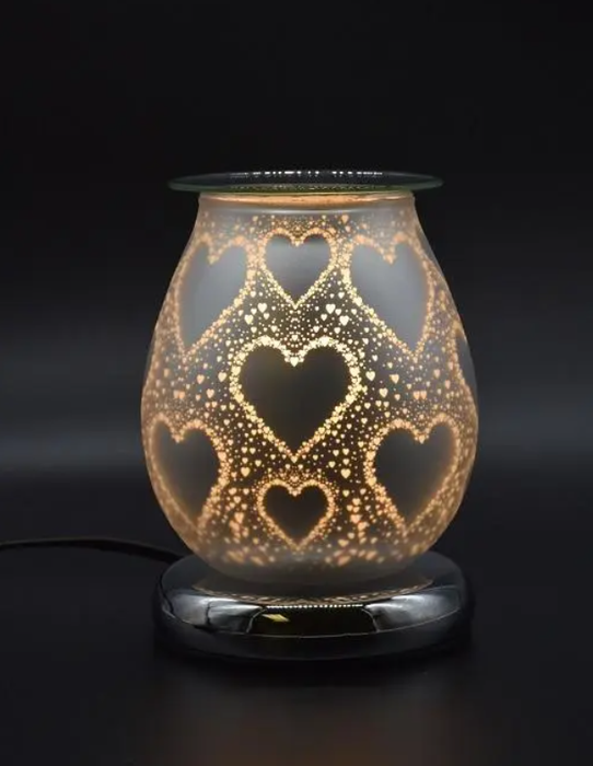 Corded Electric Touch Oil Warmer: T-0331 White