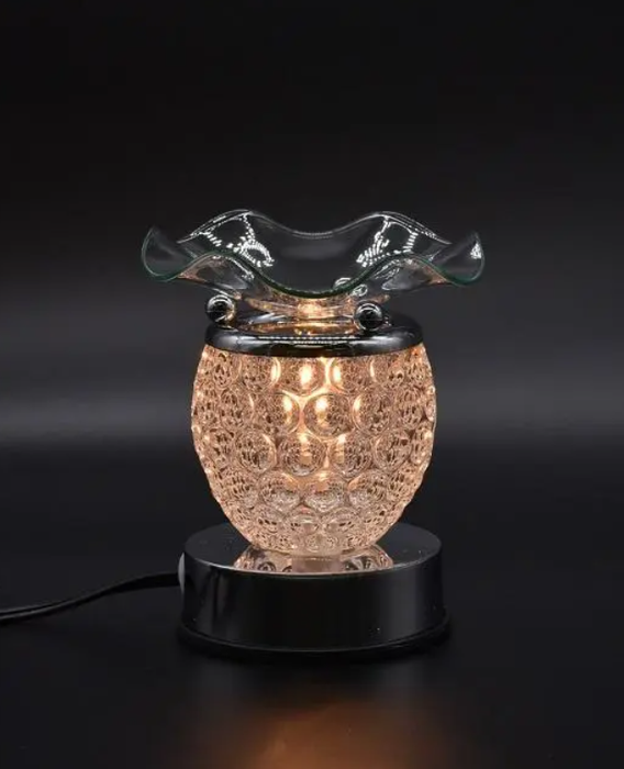 Corded Electric Touch Oil Warmer: T0021- Clear
