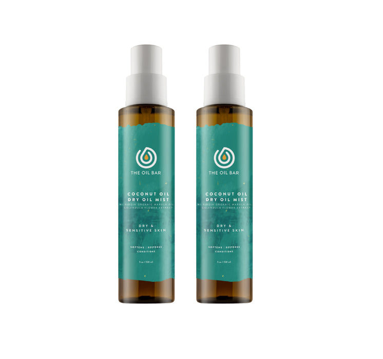Aromatherapy Coconut Oil Dry Oil Mist (2 Pack)