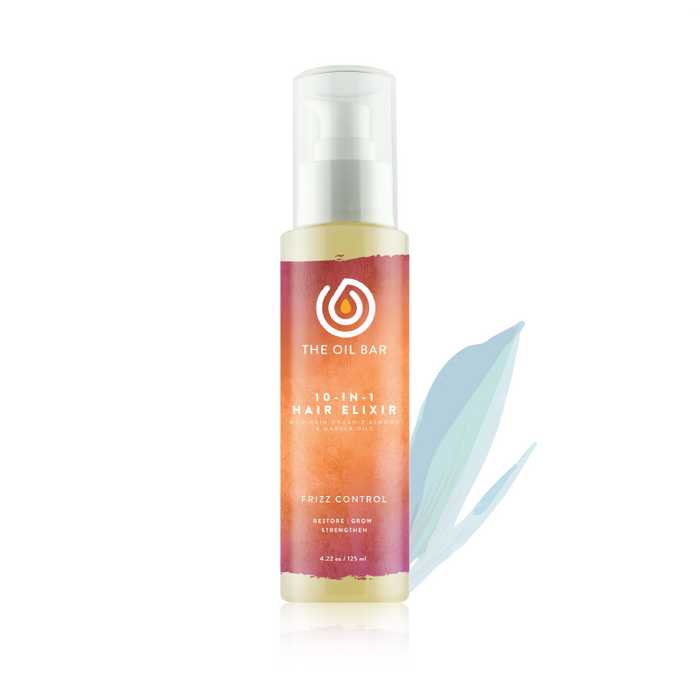 Lavender & Sweet Orange Essential Oils Aromatherapy 10-in-1 Hair Elixir
