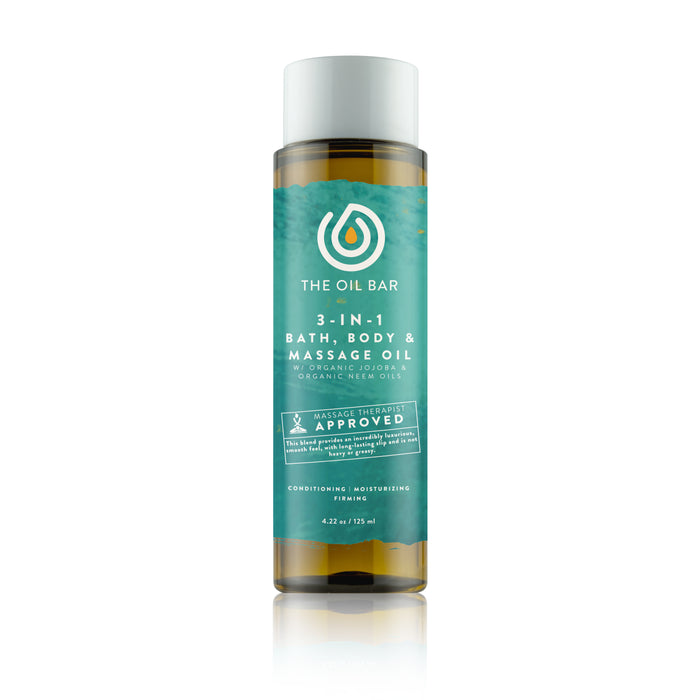 Eucalyptus & Spearmint Essential Oils Aromatherapy 3-in-1 Bath, Body & Massage Oil