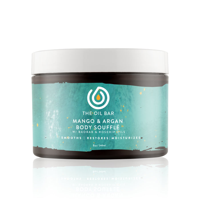 Peppermint Essential Oil Aromatherapy Mango & Argan Body Soufflé