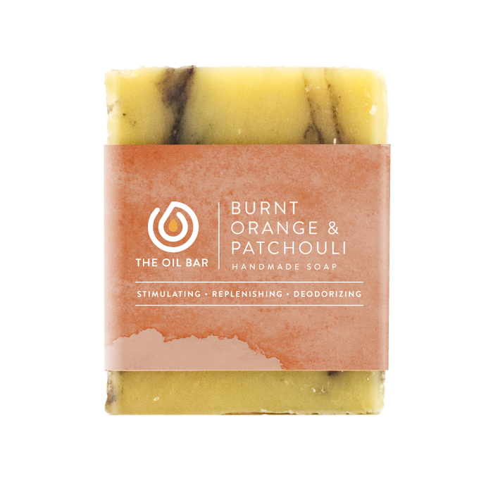 Burnt Orange & Patchouli All Natural Soap