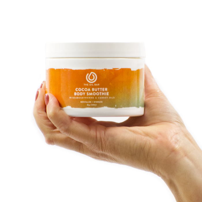 Cocoa Butter Body Smoothie with Carrot Oil and Shea Butter Agave Lime