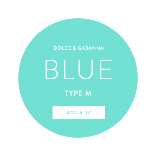 Dolce & Gabanna Blue Type M
