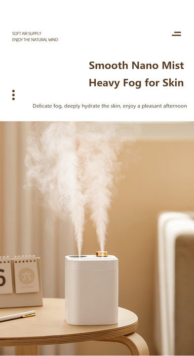 Aromatherapy Ultrasonic Mist Humidifier & Diffuser