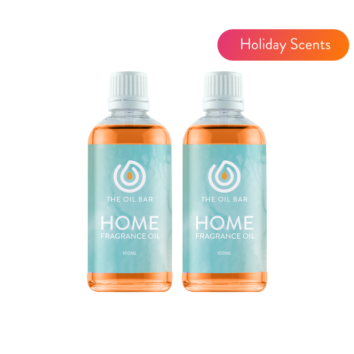 Holiday Home Fragrance Oil: 100ml (2 Pack)