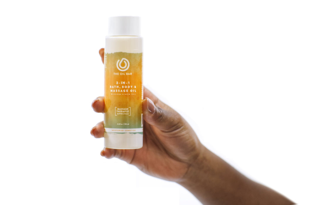 3-in-1 Bath, Body & Massage Oils: Honeydew Melon 3-in-1 Bath, Body & Massage Oil