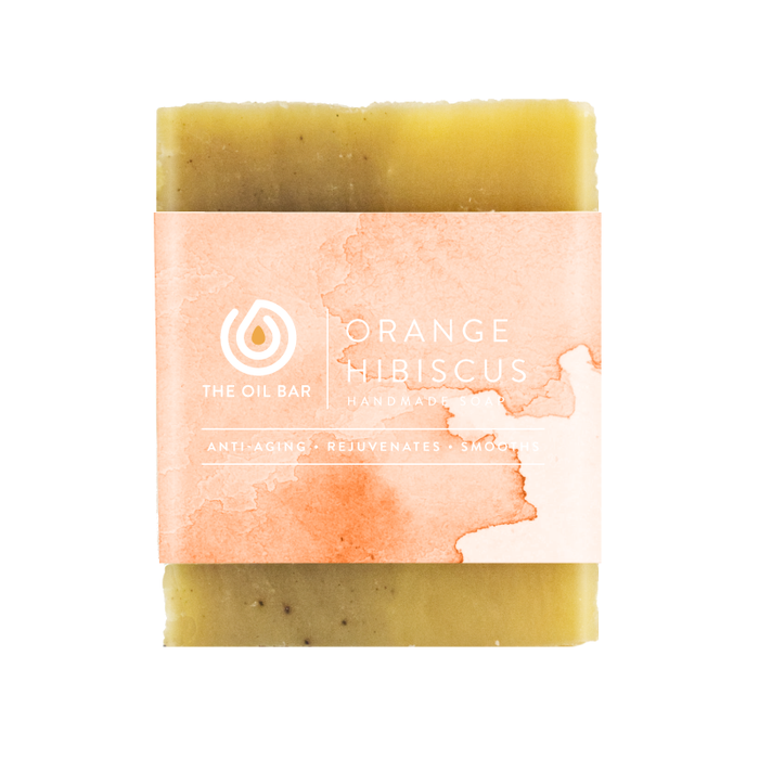 Orange Hibiscus All Natural Soap