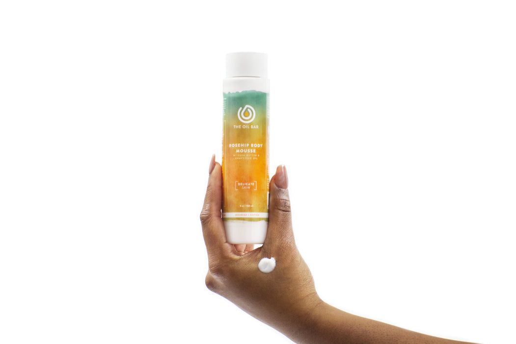 The Oil Bar - Rosehip Body Mousse: Coco Mango Rosehip Body Mousse