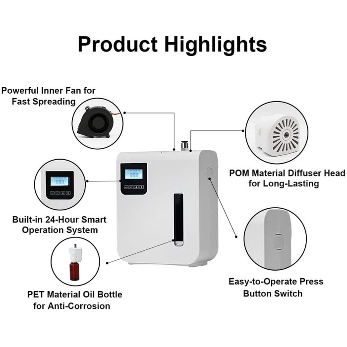 Te Machine Diffuser Essential Oil Aromatherapy Diffuser Machine — The Oil Bar