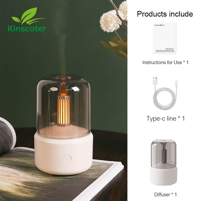 Aroma Diffuser USB Air Humidifier Essential Oil Night Light