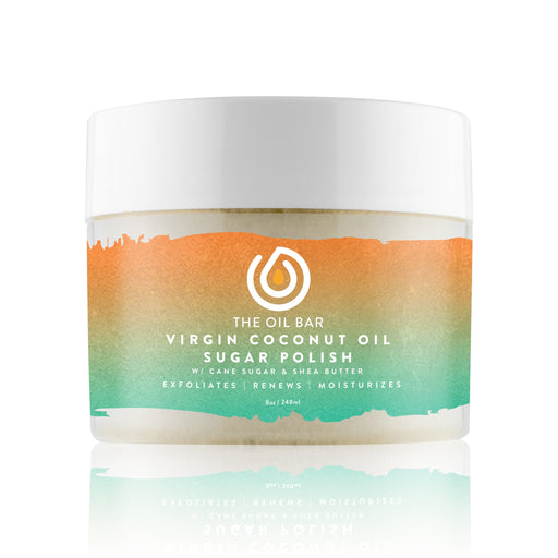 Twisted Peppermint Virgin Coconut Oil Sugar Polish