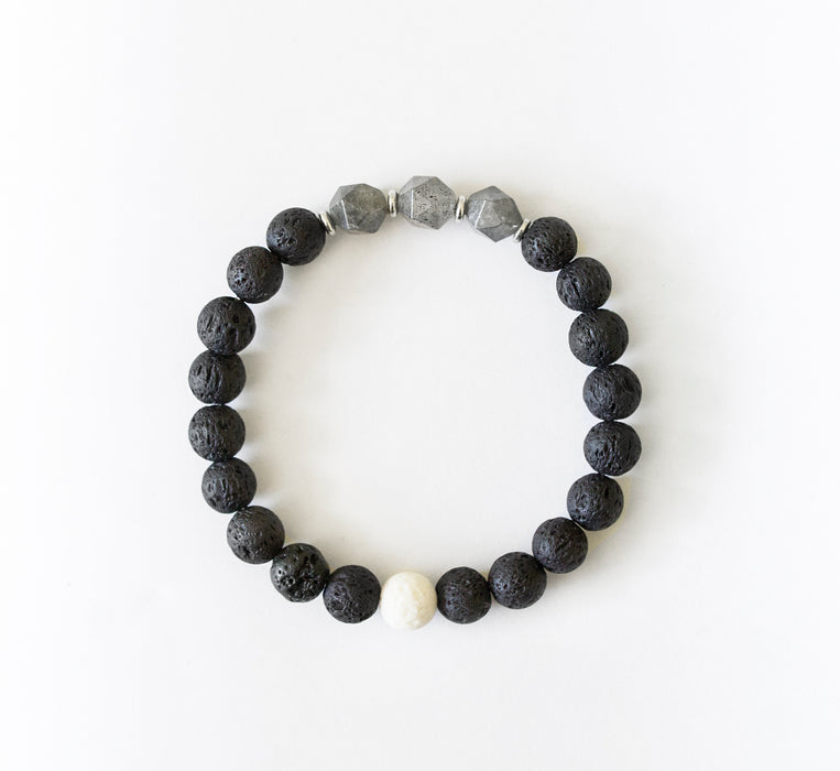 Diffuser Bracelet: Labradorite