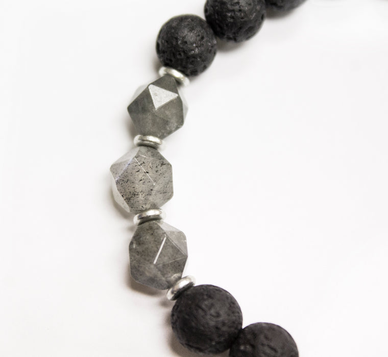 Diffuser Bracelet: Labradorite