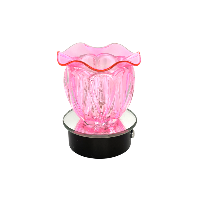Plug-in Burner: Pink Glass