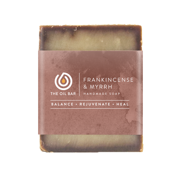 Frankincense & Myrrh Soap - Two 4 oz Bar Pack by Creation Farm