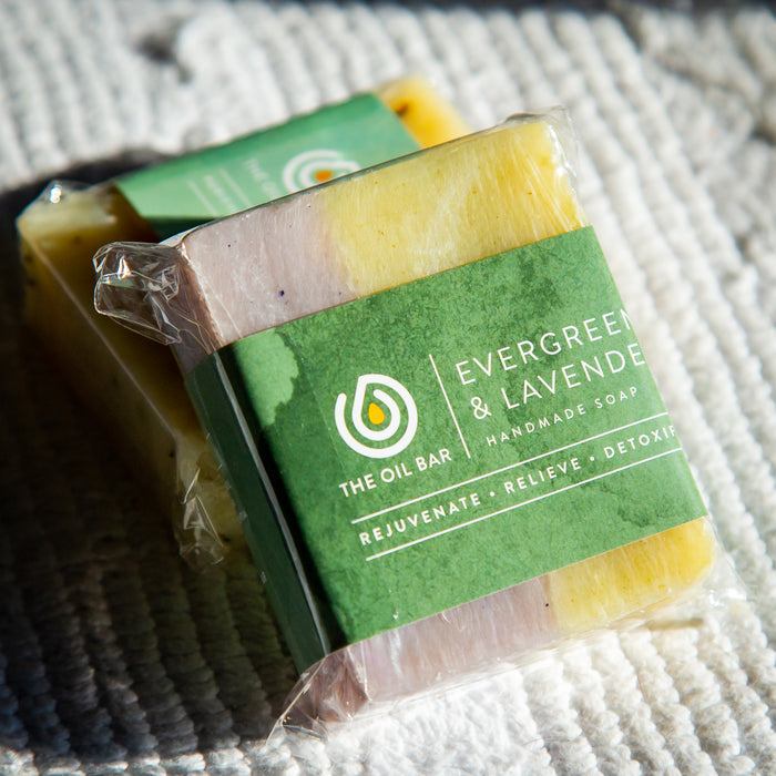 Evergreen & Lavender All Natural Soap