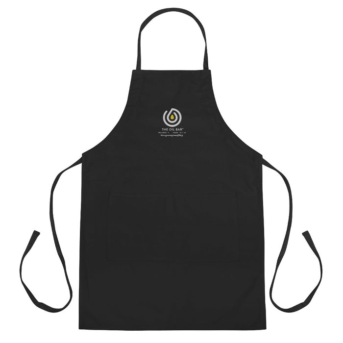 The Oil Bar Mixing Embroidered Apron